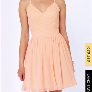 Lulus Exclusive Just Dance Backless Dress.